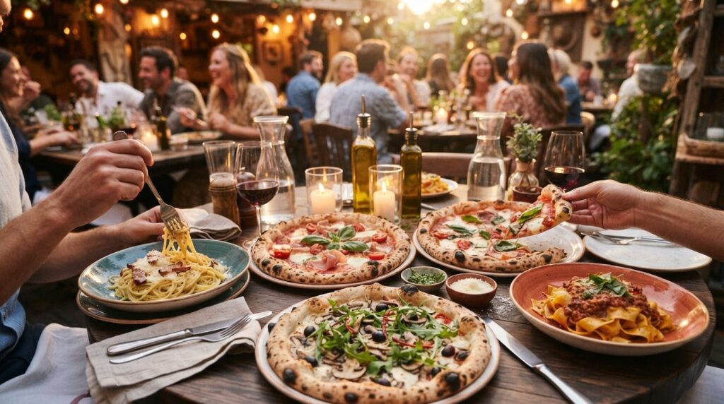 5 grunde til at vælge pizza og pasta til næste fest