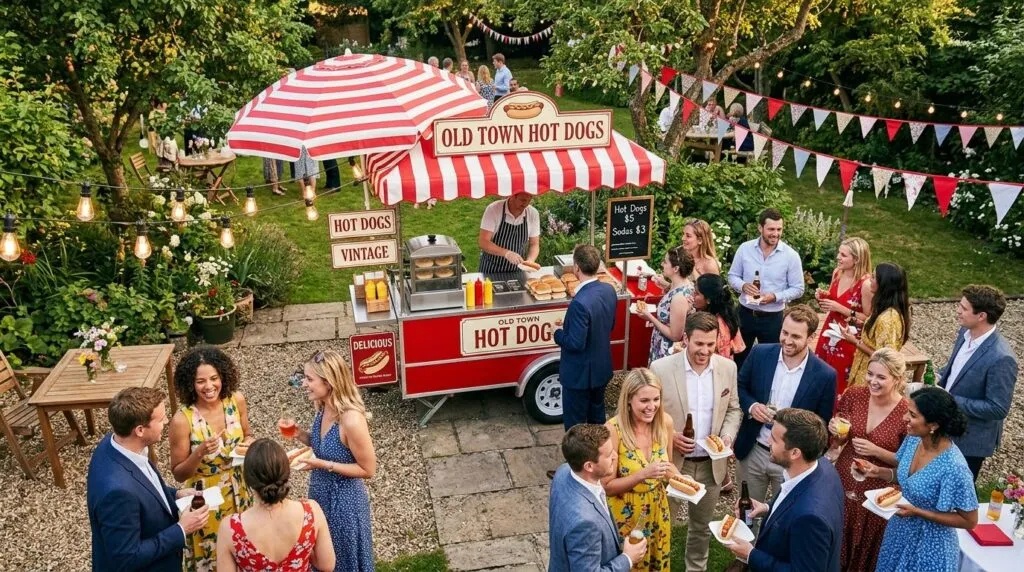 Derfor vælger flere en pølsevogn til fest frem for catering