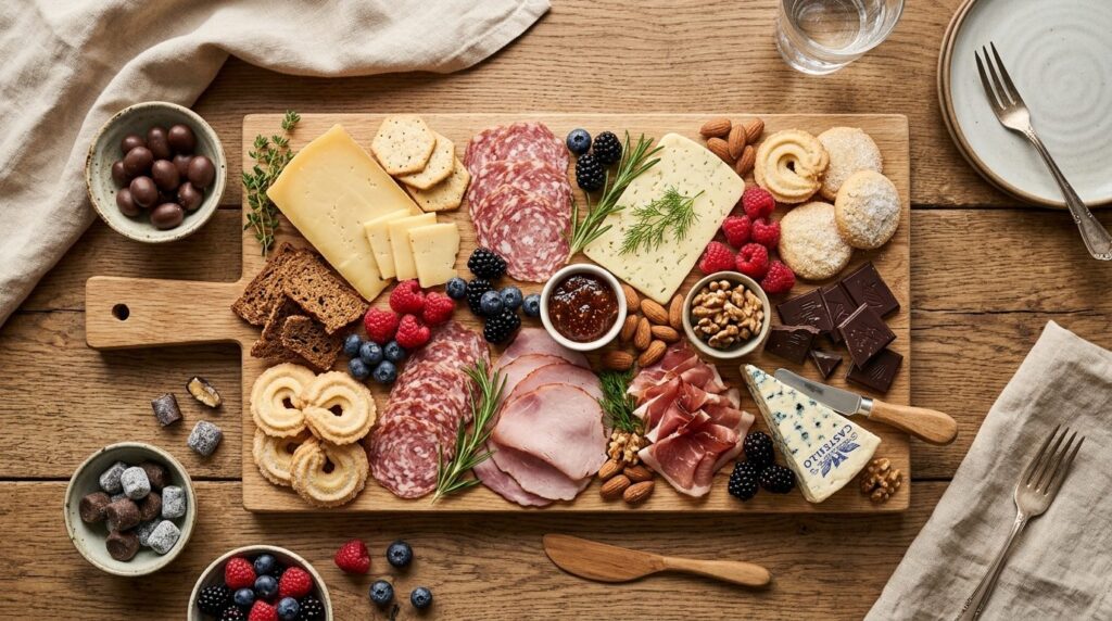 Sådan sammensætter du det perfekte snackbord til fest
