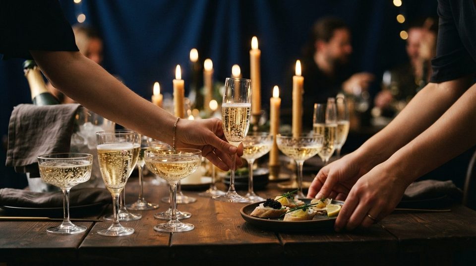 Illustrationsfoto til guiden: Bobler til festen: champagne, cremant, cava eller prosecco?